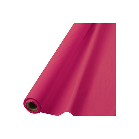 HOT PINK TABLECOVER  100'