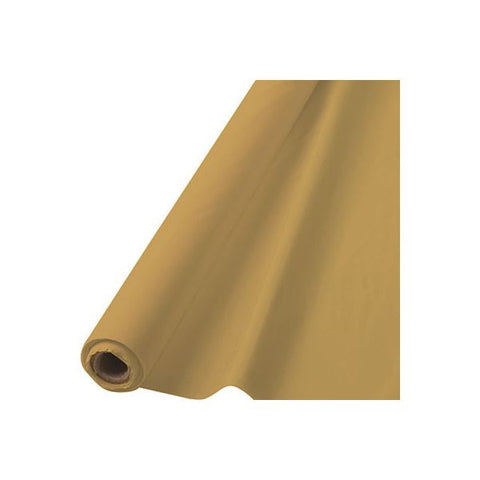 GOLD TABLECOVER     100'