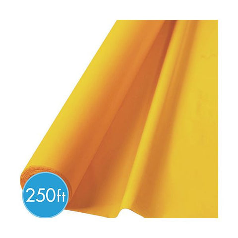 YELLOW TABLECOVER  250'