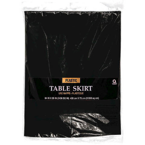 TABLESKIRT - JET BLACK