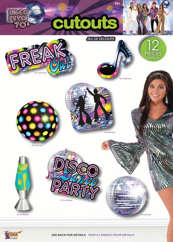 Disco Fever Cutouts