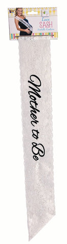 Mother To Be Lace Sash