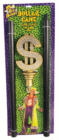 Pimp Cane with Dollar Sign