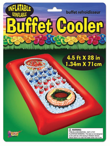 Inflatable Bright Red Buffet Cooler