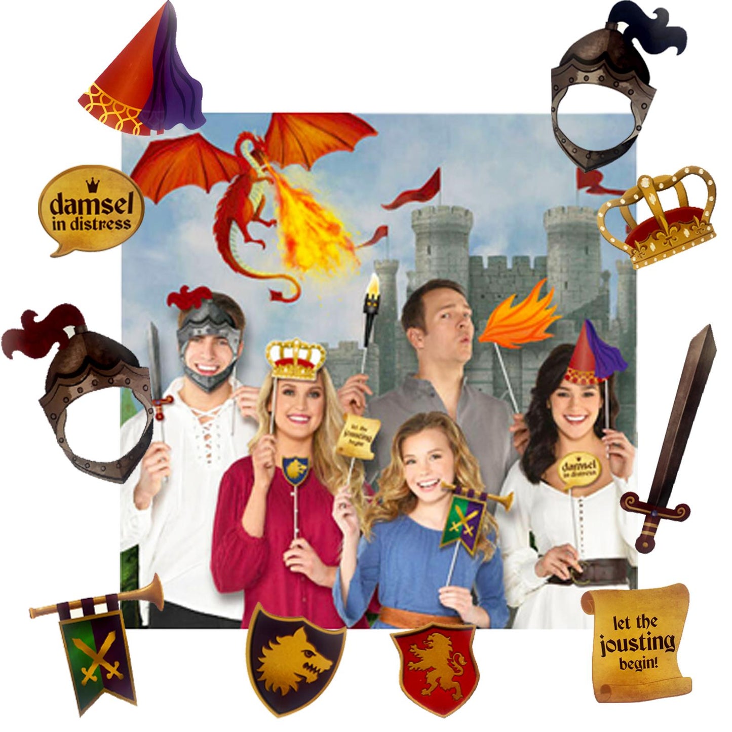 MEDIEVAL PHOTO PROP KIT
