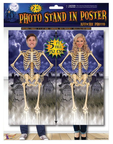 Skeleton Stand-In Posters