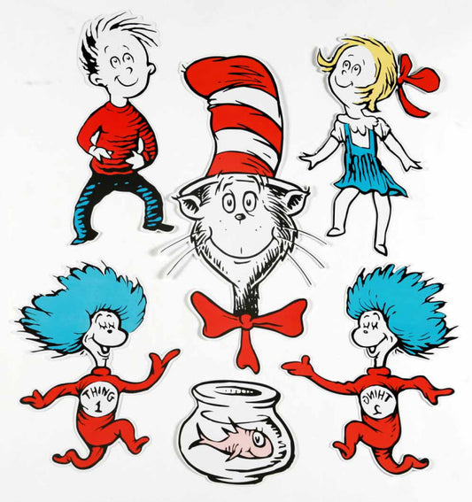 DR SEUSS GIANT CHARACTER DECO KIT