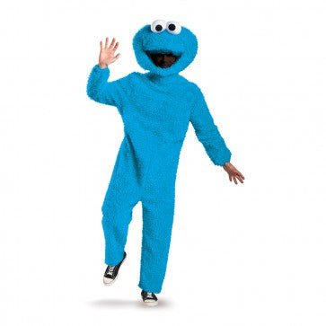 COOKIE MONSTER COSTUME ADULT 42-46