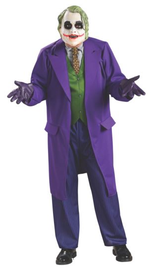 THE JOKER DARK KNIGHT COSTUME - ADULT
