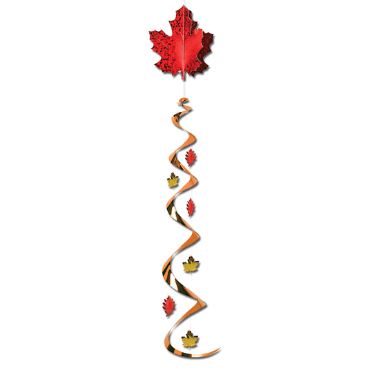 WHIRLS - FALL LEAF  JUMBO 48"  3D              EAC
