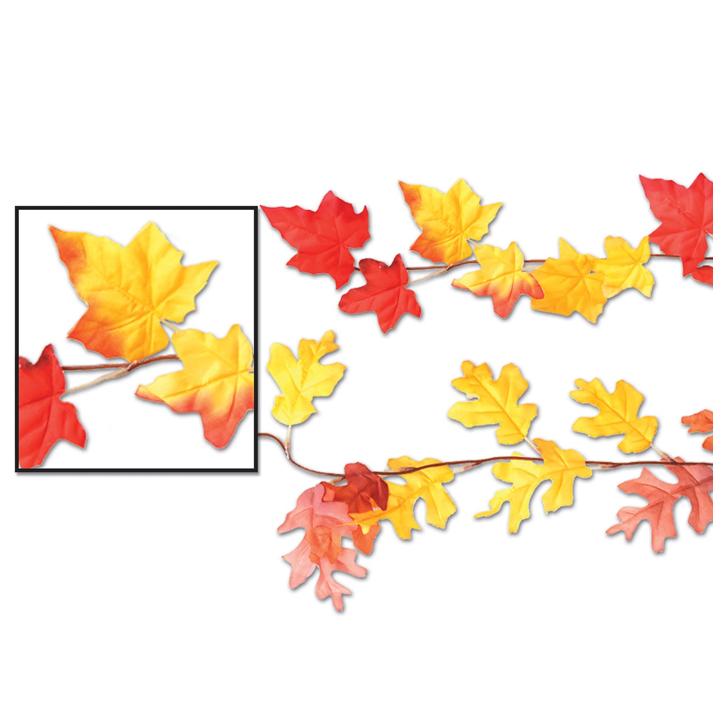 Autumn Leaf Garland - 6ft.