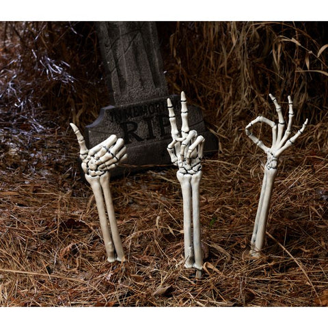 Grave Greeters Skeleton Hands
