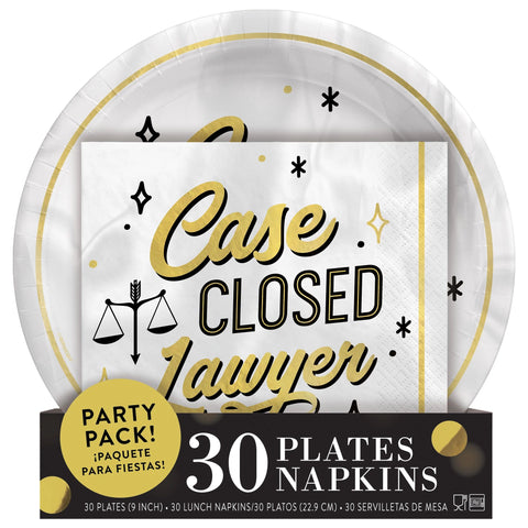 Lawyer Graduation Party Pack