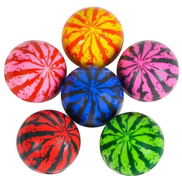 Assorted Watermelon Bouncing Balls