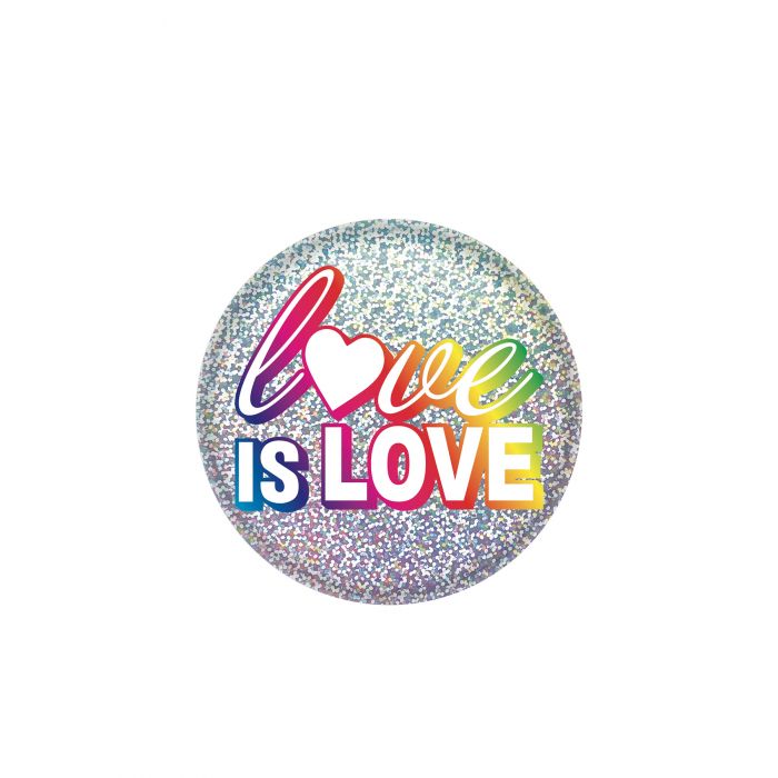LOVE IS LOVE BUTTON
