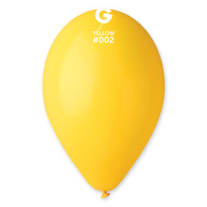 Yellow Gemar Latex Balloons- #002