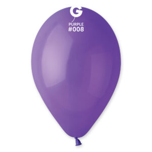 Purple Gemar Latex Balloons- #008