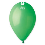 #012 GREEN GEMAR LATEX BALLOON