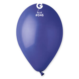 Dark Blue Gemar Latex Balloons- #046