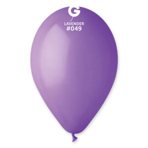 Lavender Gemar Latex Balloons- #049