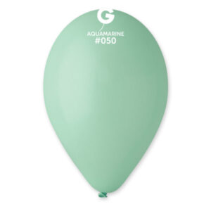 Aquamarine Gemar Latex Balloons- #050