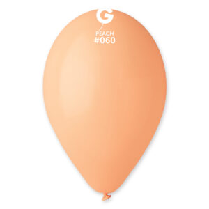 Peach Gemar Latex Balloons- #060
