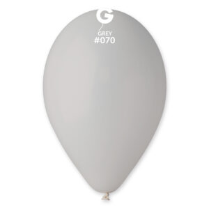 Grey Gemar Latex Balloons- #070