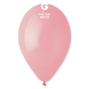 Baby Pink Gemar Latex Balloons- #073
