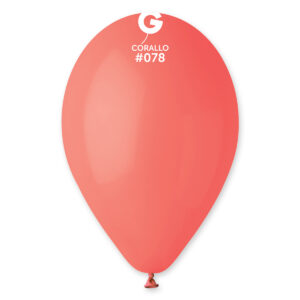 #078 CORALLO GEMAR LATEX BALLOON