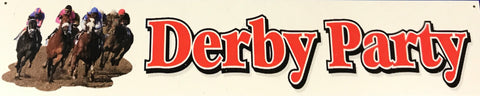 DERBY PARTY BANNER
