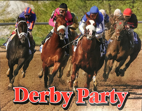 DERBY PARTY YARD SIGN