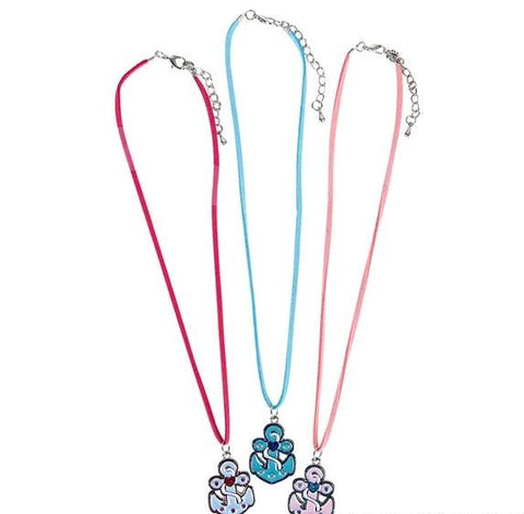 Colorful Anchor Necklaces