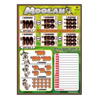 MOOLAH PULL TAB 973 TICKETS