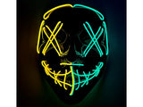 X OVER EYES TWO TONE LIGHT UP MASK