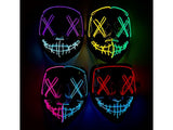 X OVER EYES TWO TONE LIGHT UP MASK