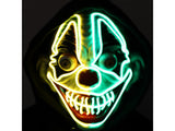 CLOWN TWO TONE LIGHT UP MASK