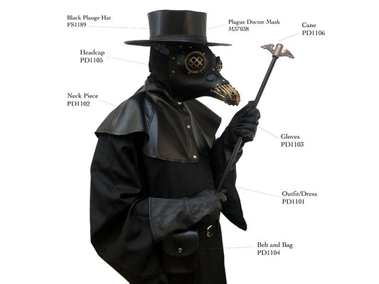 DELUXE PLAGUE DOCTOR ADULT COSTUME