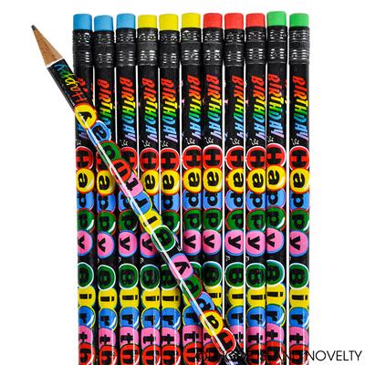 Happy Birthday Pencils