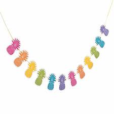 Bright Pineapple Garland