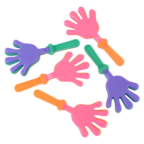 PLASTIC HAND CLAPPERS 12CT