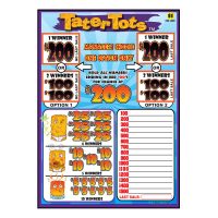 TATER TOTS PULL TAB 588 TICKETS