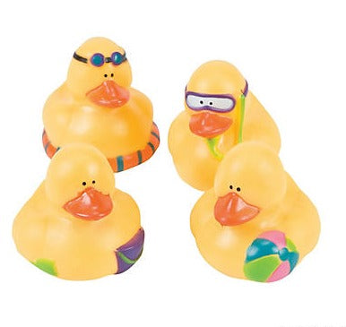 Beach Themed Rubber Ducks