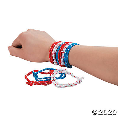 RWB Rope Friendship Bracelets