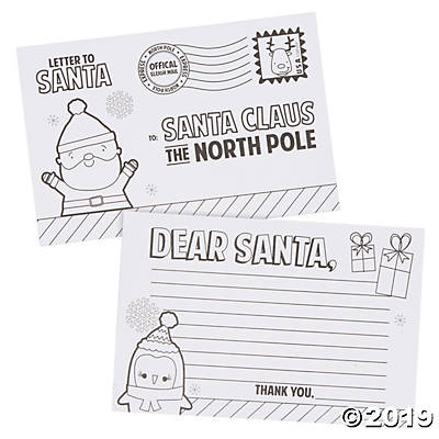 CYO LETTER TO SANTA 24 PCS
