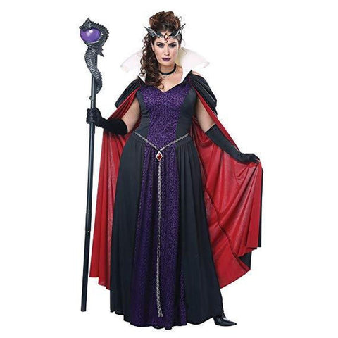 EVIL STORY BOOK QUEEN PLUS SIZE COSTUME