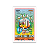 DOLLAR BALL PULL TAB 75 TICKETS