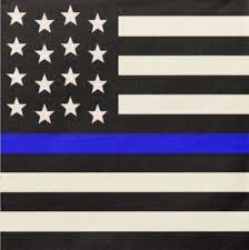THIN BLUE LINE LUNCHEON NAPKINS
