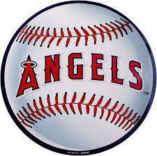 Los Angeles Angels 12" Baseball Cutout