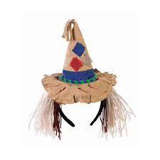 Mini Scarecrow Hat Headband