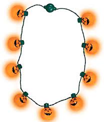 LIGHT UP PUMPKIN NECKLACE